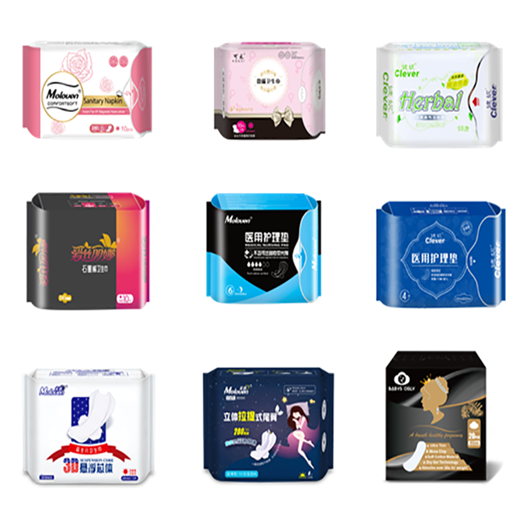 Far Infrared Negative Ion Sanitary Pad Daily use Cotton Face Combo Pack 155 mm, 20 pcs pack