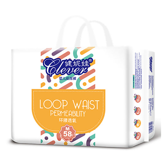 Oxygen Permeable Diapers 46-64 pcs per pack, FDA Approved