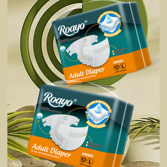 Adult diapers for mild incontinence 10 pcs per Pack, FDA Approved