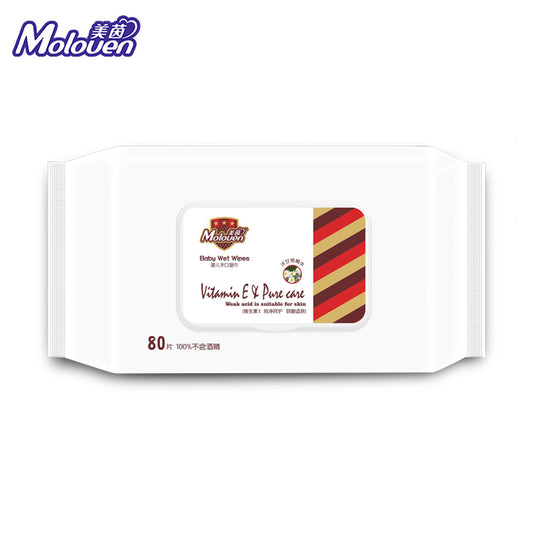 Moloven® Chamomile Wipes  80 wipes per pack，FDA Approved